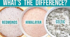 WHICH SALT IS BEST? Redmond's Salt vs. Himalayan Pink Salt vs. Celtic Sea Salt