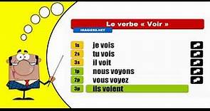 Cómo conjugar el verbo Voir # Indicatif Présent