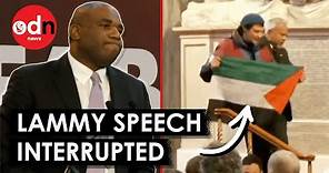David Lammy Heckled by Pro-Palestinian Protesters During Speech