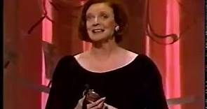 Maggie Smith wins 1990 Tony Award for Best Actress in a Play