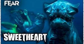 Jen Comes Face To Face With The Creature | Sweetheart (2019) | Fear