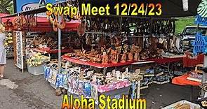 [4K] Aloha Stadium Swap Meet / Flea Market 12/17/23 in Aiea, Oahu, Hawaii