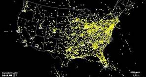September 11: FAA Closure of US Airspace