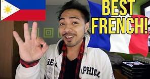FILIPINO LEARNS FRENCH (BASIC WORDS AND PHRASES IN FRENCH)
