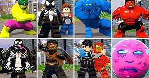 All Character Transformations in LEGO Marvel Super Heroes 2