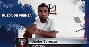Junior Sornoza | Rueda De Prensa virtual