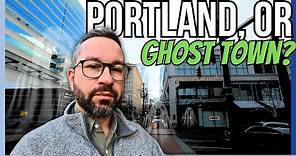 Do People Actually Go Downtown Portland Oregon?