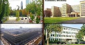 Frankfurt, Germany: U.S. PX Area, Kennedy Kaserne, CPO, and the Abrams Building