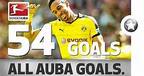 Pierre-Emerick Aubameyang - All His Goals for Borussia Dortmund