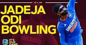 The Rockstar | Ravindra Jadeja Takes 3-37 | West Indies v India | 1st ODI