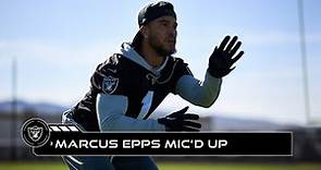 Marcus Epps Mic’d Up for ‘Real Sound Football’ at 2023 Minicamp | Raiders | NFL
