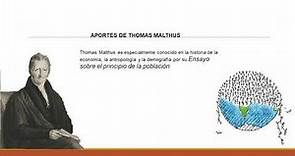 THOMAS MALTHUS - Aportes de su pensamiento económico