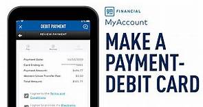 Make a Payment with a Debit Card on MyAccount | GM Financial