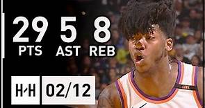 Elfrid Payton Full Highlights Suns vs Warriors (2018.02.12) - 29 Pts, 8 Reb