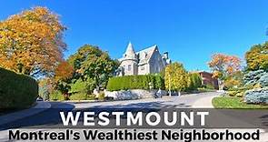 Driving in the City of Westmount - Wealthiest Neighborhood - Westmount Drive #westmount