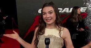Brooklynn Prince Interview about Cocaine Bear at the World Premiere!