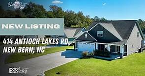 Experience New Bern, NC Living at 414 Antioch Lakes Rd - Just Listed!