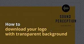 How to download your logo with transparent background (Canva Pro)