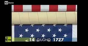 §.1/- (simboli & Storia) ** 14 giugno ** 1777 nascita "bandiera statunitense" - US FLAG DAY