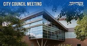 Farmington Hills: City Council Meeting, August 28, 2023 live