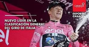 Nuevo líder en la clasificación general del Giro de Italia