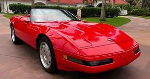The C4 Corvette Like This 1994 Convertible Are Still a Bargain, But Quickly Becoming Collectible