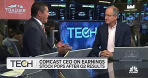 Comcast CEO Brian Roberts on the company's earnings and streaming business