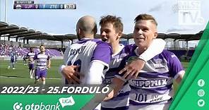Csoboth Kevin első gólja az Újpest FC – ZTE FC mérkőzésen