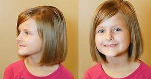 How to do a Bob Cut // Short Hair Tutorial // Girls Haircuts