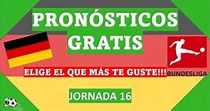 🍀⚽PRONÓSTICOS BUNDESLIGA 🏆 2023-2024 Jornada 16 [liga ALEMANA] pronósticos deportivos hoy