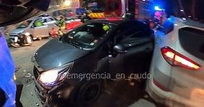 Rescate Vehicular (Colisión 3 Vehículos Menores) - Avenida Los Carreras - Maquina 21