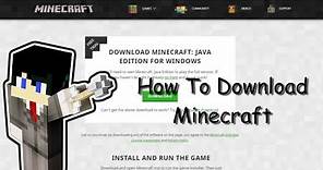 How to download minecraft if you already have or own and account