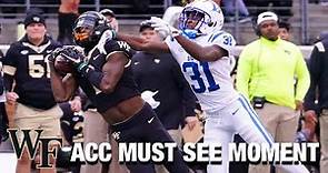 Wake Forest's Donald Stewart Lays Out For The Great Grab | ACC Must See Moment