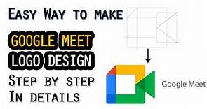 Google meet logo design
