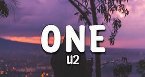 U2 - One Lyrics