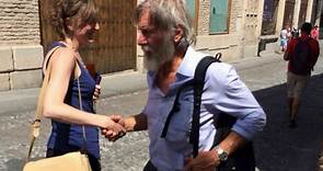 Harrison Ford y Calista Flockhart se ponen las botas en Segovia y Toledo