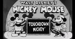 Mickey Mouse - Touchdown Mickey  (1932)