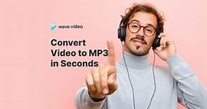 Video to MP3 Converter | Wave.video