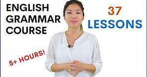 Basic English Grammar Course for Beginners | 37 Lessons | Learn with Esther