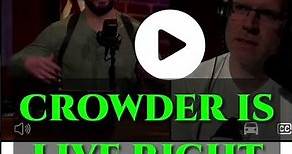 LOUDER WITH CROWDER - Steven Crowder is LIVE ON RUMBLE. Right Now. 🤟✨️💯🇺🇲🇺🇲🇺🇲