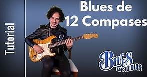 Aprende Como Tocar la Base de Blues de 12 compases en tu Guitarra - Blues para Pricipiantes