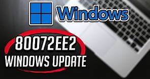 Cómo reparar el error 80072ee2 de Windows Update