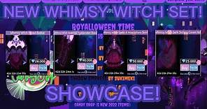 NEW WHIMSY WITCH RH SET COMPLETE SHOWCASE + ALL TOGGLES | ROBLOX ROYALE HIGH