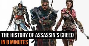 The Complete History of Assassin's Creed in 8 minutes