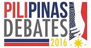 REPLAY: PiliPinas Debates 2016 (commercial-free)