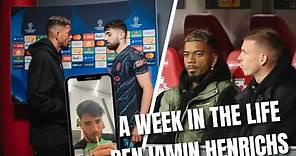 Week in the Life eines Bundesligaspielers | Verletzung + CL gegen ManCity | Benjamin Henrichs