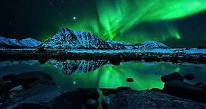 Aurora Boreal en Islandia - 4K Full HD - Relájate (2021)