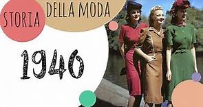 Storia della moda ⏳ gli anni '40