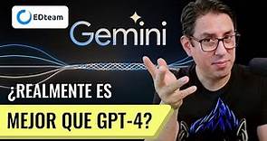 Todo lo que debes saber de GEMINI, la nueva inteligencia artificial de Google.