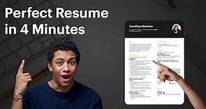 Resume Guide: Write a Professional Resume in 4 minutes [+ Examples]